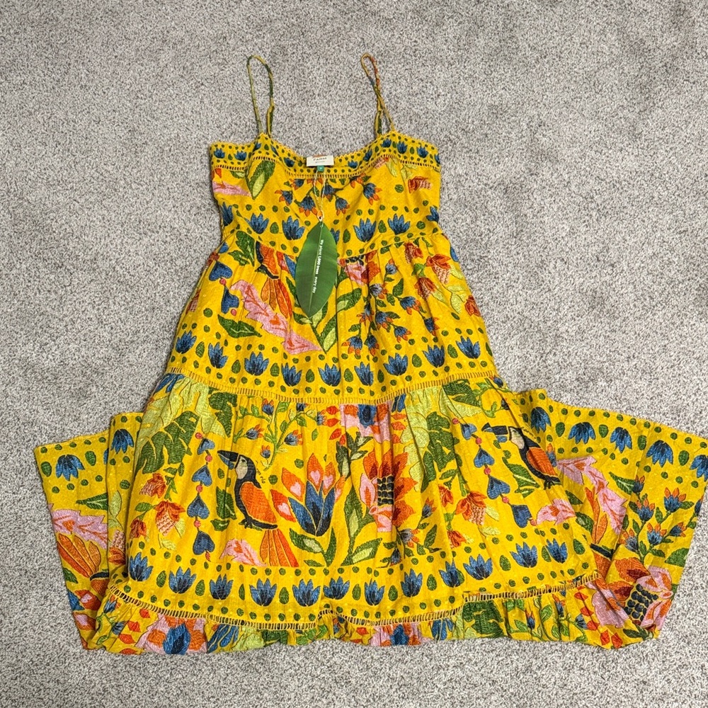 Floral Yellow Skirt